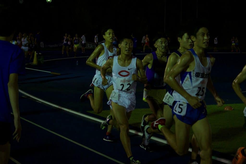 2018-07-07 順大記録会 5000m 8組 00:14:27.14